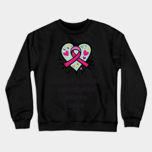 breast cancer awareness month 2023 Crewneck Sweatshirt